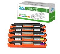 InkJello Compatible Toner Cartouche Remplacement pour HP Colour Laserjet CP1025 CP1025nw Laserjet Pro 100 Color MFP M175a M175nw Pro 200 Color MFP M275nw TopShot Laserjet Pro M275 M275nw (5-Pack)