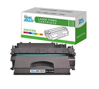 InkJello Compatible Toner Cartouche Remplacement pour HP P2050 P2055 P2055d P2055dn P2055X CE505X CRG119 (Noir)