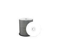 Inkjet Fullsurface-Printable - 100 x DVD-R - 4.7 Go 16x - blanc - surface imprimable par jet d'encre - spindle