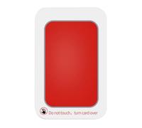 Inkless Kit Handprint for keepsake creation | Carte d'impression colorée avec ensemble d'ornement de pavé et design gratuit pour la décoration familiale souvenir à la maison pour animaux de compagnie