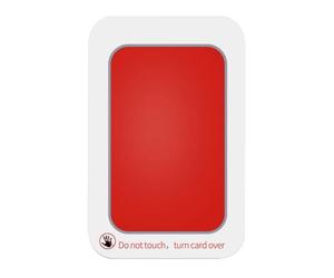 Inkless Kit Handprint for keepsake creation | Carte d'impression colorée avec ensemble d'ornement de pavé et design gratuit pour la décoration familiale souvenir à la maison pour animaux de compagnie