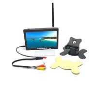 Inkoby 5,8G 48ch 7 Pouces TN FPV Monitor 1024 * 600 TFT LCD Screen DC 7-16V pour L'Émetteur RC et Le Drone RC