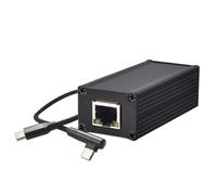 Inkoby Convertisseur Adaptateur PoE vers TypeC 25 W, Sortie d'alimentation PoE vers USB-C avec Ethernet, Sortie Adaptative 5 V/9 V/12 V/15 V/20 V