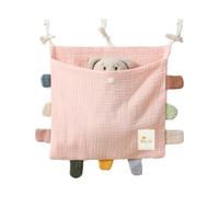 Inkoby Organiseur latéral pour lit, sac de rangement pour lit en coton, sac de rangement, sac à suspendre pour vêtements, pour couches, A