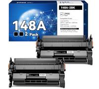 iNKPAD Lot de 2 Cartouches de Toner 148A 148A 148X W1480A W1480X à Haut rendement pour imprimante HP Laserjet Pro MFP 4101fdn 4101fdw 4001dw 4001dn 4001n Noir
