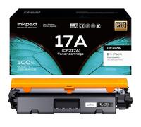 iNKPAD Toner 17A CF217A compatible avec HP 17A CF217A Laserjet Pro MFP M130A M130FN M130FW M130NW M102A M102W (1 noir)