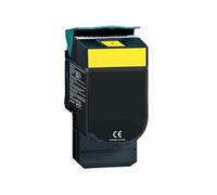 Inkpro Cartouche de toner XL compatible avec Lexmark 78C0XY0, jaune, pour CS421, CS521, CS622, CX421, CX522, CX622, CX625 - Capacité : 5 000 pages