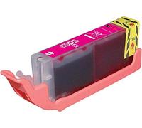Inkpro Cartouche d'encre XXL similaire à CLI-581 M XXL Magenta avec nouvelle puce avec indicateur de niveau Remplace les cartouches d'encre d'origine CLI-581XXL, CLI-581XL, CLI-581M - 1996C001