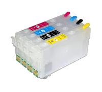 Inkpro Cartouches d'encre Rechargeables 405 XL avec Puce de réinitialisation Automatique Compatible avec Epson Workforce WF-7310, 7830, 7835, 7840, Pro WF-3820, 3825, 4820, 4825, 4830