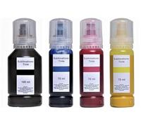 Inkpro - Encre de sublimation 350 ml, Noir, Cyan, Magenta, Jaune, Compatible avec Epson SureColor SC-F100, SC-F500, SC-F501