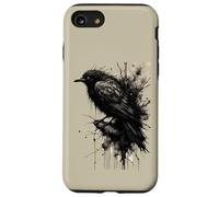 Inkstorm Crow Silence Before The Caw Coque pour iPhone SE (2020) / 7/8