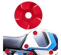 INKUDRI Ensemble de rondelles de carénage Grom 2023 - Demi-ensemble de rondelles de garniture Grom Verge 2022 - MSX125 - Joint de panneau latéral Grom - Rondelle décorative pour Grom MSX125 2022 2023 - Rouge