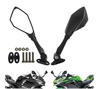 INKUDRI Ninja 300 400 ZX6R 2011-2022 Rétroviseurs compatibles avec Ninja 400 EX400 300 250 636 300R EX300 ABS, rétroviseurs de moto modernes et stables