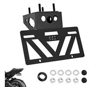 INKUDRI Ninja 650 Fender Eliminator Z650 Fender Eliminator 2024 Ninja 650 Tail Tidy Ninja 650 Support de Plaque d'immatriculation Z650 EX650 ABS 2017 2018 2019 2020 2021 2022 2023 2024 2024 2025 025
