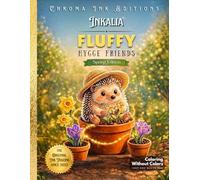 Inky Doodle Day: Fluffy Hygge Friends 2. Cozy and Cute Hygge Patterns Ink Tracing Coloring Book: Little Fuzzy Animals in Simple Everyday Moments | ... Coloring Book for Adults, Teens and Beginners