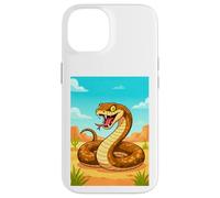 Inland Taipan - Bande dessinée Serpent Le Plus Mortel des déserts australiens Coque pour iPhone 14