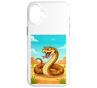 Inland Taipan - Bande dessinée Serpent Le Plus Mortel des déserts australiens Coque pour iPhone 16 Plus