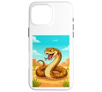 Inland Taipan - Bande dessinée Serpent Le Plus Mortel des déserts australiens Coque pour iPhone 16 Pro Max