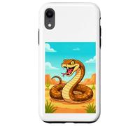 Inland Taipan - Bande dessinée Serpent Le Plus Mortel des déserts australiens Coque pour iPhone XR