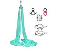 INLANDSIS HotelBee Serviette de yoga verticale (8 x 2,8 m) - Serviette de yoga à suspendre, balançoire trapèze, forte capacité de charge, protection sûre, balançoire de yoga, acrobatie, serviette de