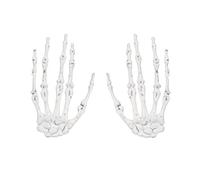 INLANDSIS Pinces à cheveux Halloween gothique squelette main avec nœud papillon Punk Rock Horreur Zombie Accessoires pour cheveux Cosplay Party Costume Mignon Cool Élégant Rose Fantôme (Main squelette