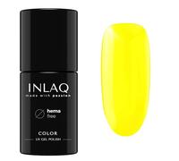 INLAQ® Vernis à ongles Gel Semi Permanent 6ml | Collection Neon Spectrum | UV Gel Polish Semi-permanent sans hema | 1092- Sunshine Glow