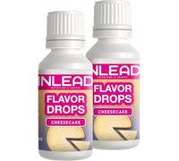 INLEAD - Flavor Drops - 30ml (2x 30ml, Cheesecake - Gâteau au Fromage)