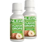 INLEAD - Flavor Drops - 30ml (2x 30ml, Hazelnut - Noisette)