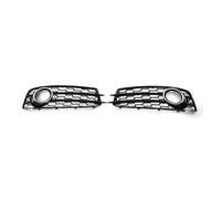 Inlet Grille Grille de protection pour phare antibrouillard avant en nid d'abeille, noir brillant, pour A3 8P 2009-2012 Front Grille(Chrome Color)