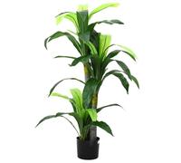 INLIFE Arbre Artificiel Dracaena 36 Feuilles 120 cm Vert