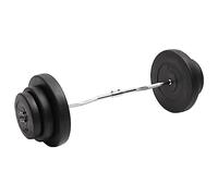 INLIFE Barre d'haltères ondulée avec plaques 60 kg-3145018