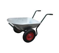 INLIFE Brouette Jardinage 2 Roues 80 LMaison & Jardin,Pelouses & Jardins,Jardinage,Outils de Jardinage,Brouettes-33 lb-61230