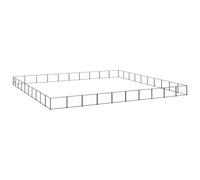 INLIFE Chenil Noir 100 m² Acier