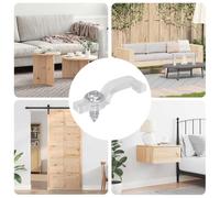 INLIFE Clips de Bande LED 12 pcs Transparent 23,8 x 7,3 x 4,3 mm-864924