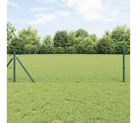 INLIFE Clôture hexagonale Vert 1.4 x 100 m Acier-42005466