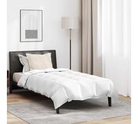 INLIFE Duvet d'été Simple avec Oreiller 2 pcs Blanc Plume de canard-3376236