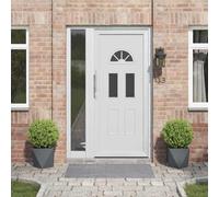 INLIFE Jardinière 2 pcs Anthracite 30 x 30 x 30 cm Acier