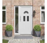 INLIFE Jardinière 2 pcs Anthracite 40 x 40 x 40 cm Acier