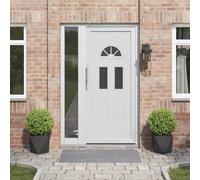 INLIFE Jardinière 2 pcs Noir 30 x 30 x 30 cm Acier