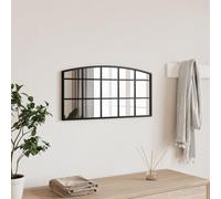 INLIFE Miroir Mural Noir 60x30 cm Arche Fer