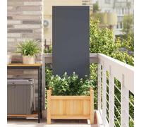 INLIFE Panneau décoratif de Jardin Autre Anthracite 50 x 140 cm