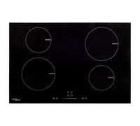 INLIFE Plaque de Cuisson à Induction 4 brûleurs Verre 77 cm 7000 W