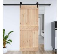 INLIFE Porte Narvik 95x210 cm Bois Massif de pin-154434
