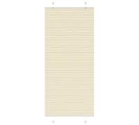 INLIFE Store plissé crème 100x200cm Largeur du Tissu 99,4 cm Polyester