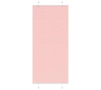 INLIFE Store plissé Rose 100x200 cm Largeur du Tissu 99,4 cm Polyester