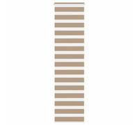 INLIFE Store zèbre Marron Sable Largeur du Tissu 50,9 cm Polyester