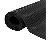 INLIFE Tapis en Caoutchouc antidérapant 1,5x2 m 3 mm Nervure Large