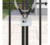 INLIFE Verrou 6 pcs Argenté 6 x 2 x 4,5 cm Fer