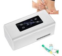 InLiMa GYJ Mini réfrigérateur à médicaments, boîte réfrigérée à température constante avec Batterie - for Voiture/Voyage/Maison HY (Color : 3battery)