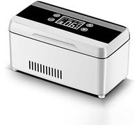 InLiMa GYJ Mini réfrigérateur médical de Voiture, Refroidisseur d'insuline Rechargeable par USB, Mini congélateur, boîte 0-18 ℃, contrôle de la température HY